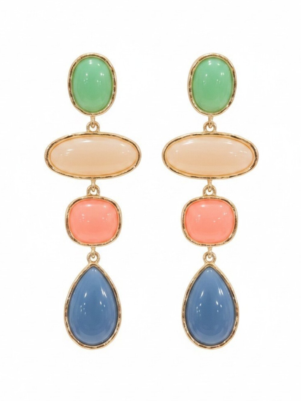 💕▪️Piper K ▪️beautiful Multicolor Drop Dangle Earrings
